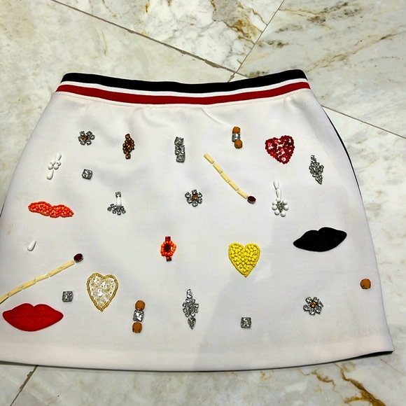 Sequin embellished mini skirt - Picture 1 of 8